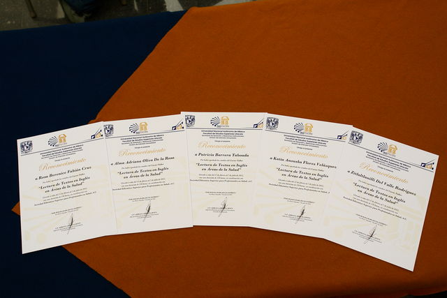 Reconocimiento UNAM